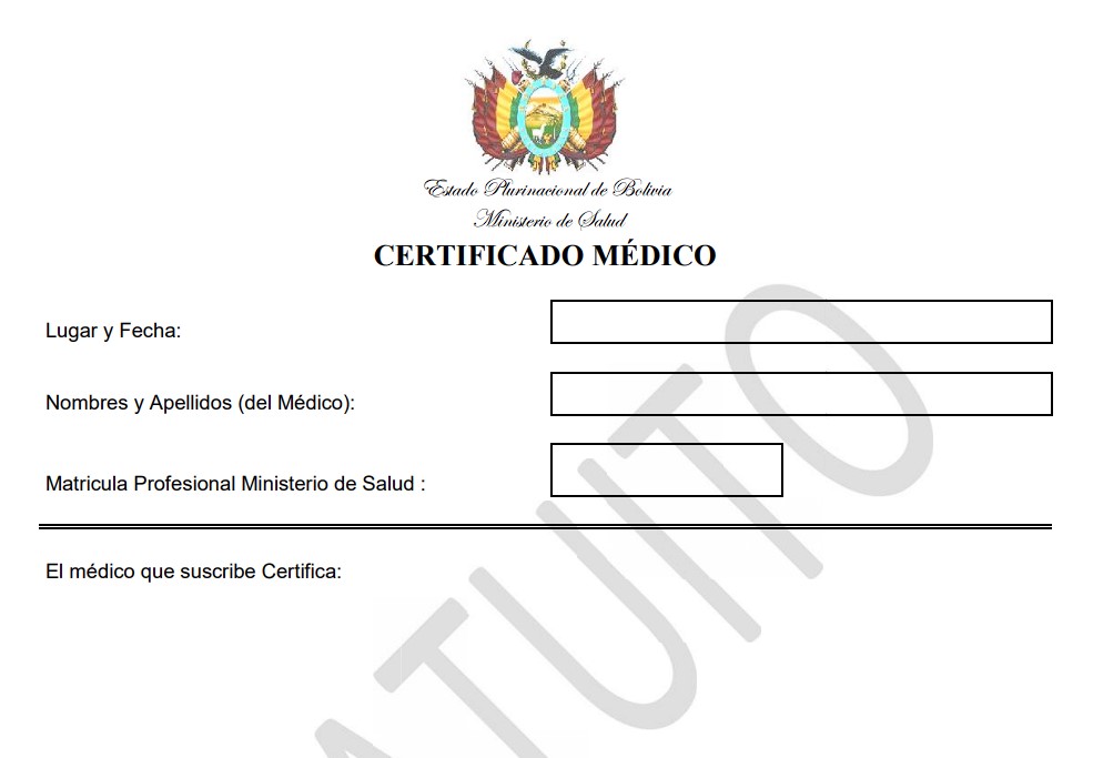 MODELO DE CERTIFICADO M DICO BOLIVIA PDF 2024 MODELO DE CERTIFICADO M DICO BOLIVIA PDF 2024