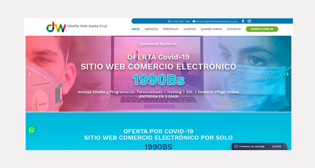 CUÁNTO CUESTA HACER UNA PAGINA WEB EN BOLIVIA