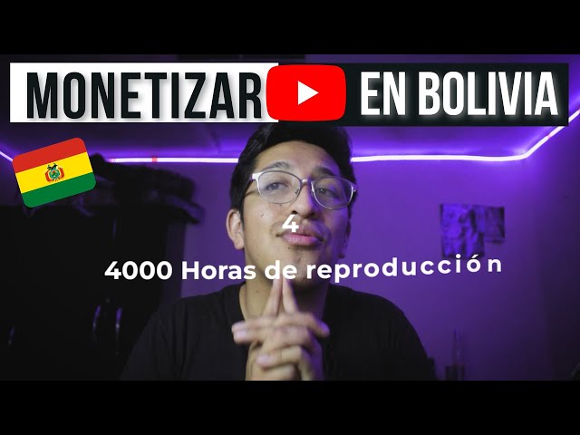 CÓMO GANAR DINERO EN YOUTUBE BOLIVIA