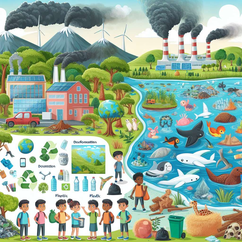 Informe sobre la Contaminación Ambiental para Niños